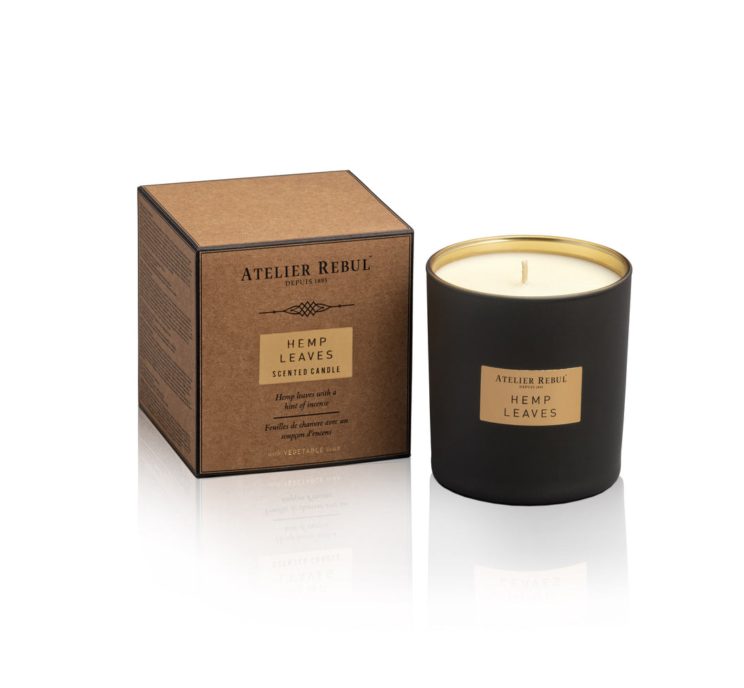 Hemp Leaves Scented Candle 210 gr