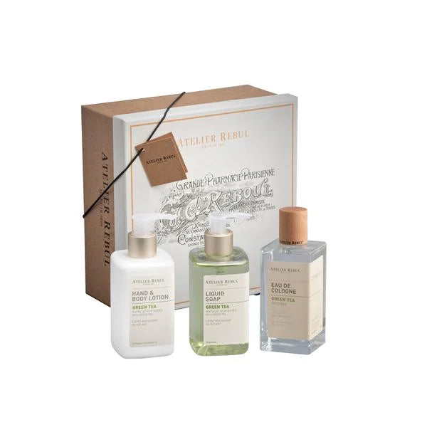 GREEN TEA 80° COLOGNE GIFT SET