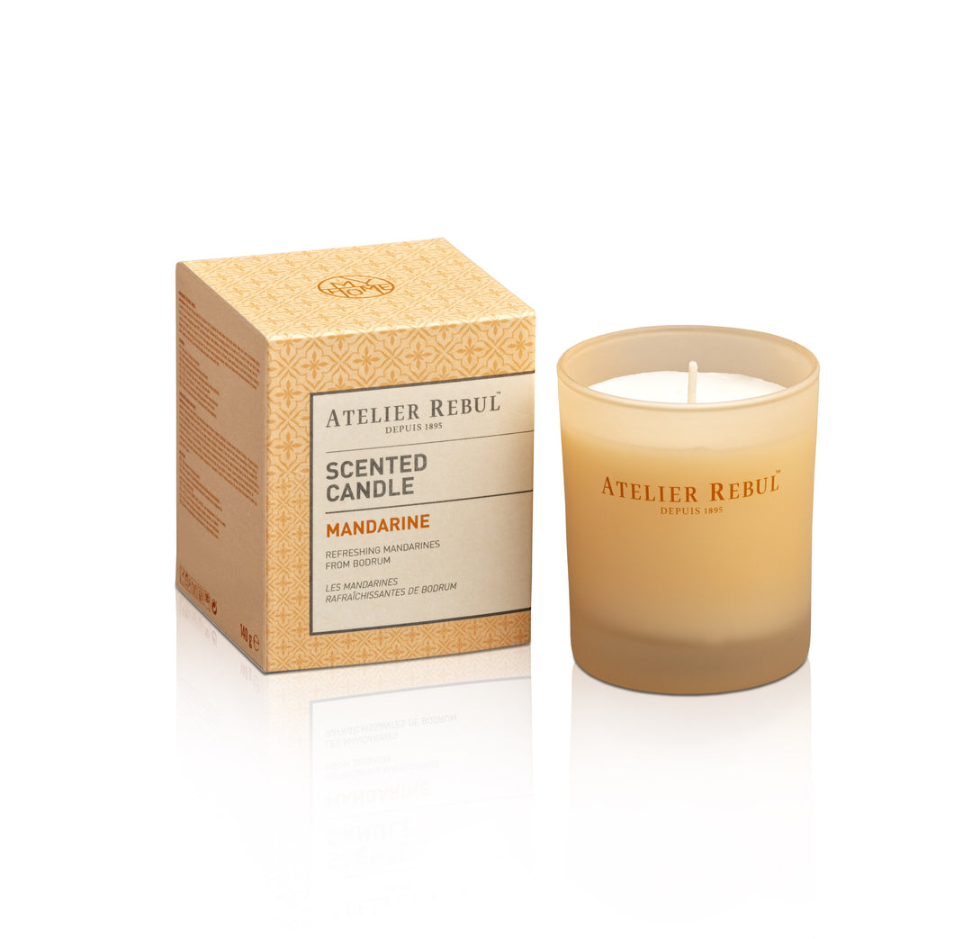 Mandarine Scented Candle 140 GR