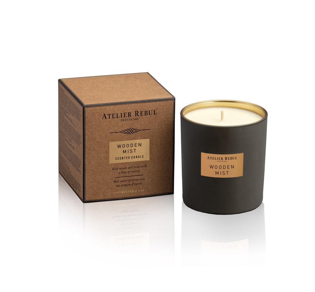 SCENTED CANDLE WOODEN MIST 210 GR