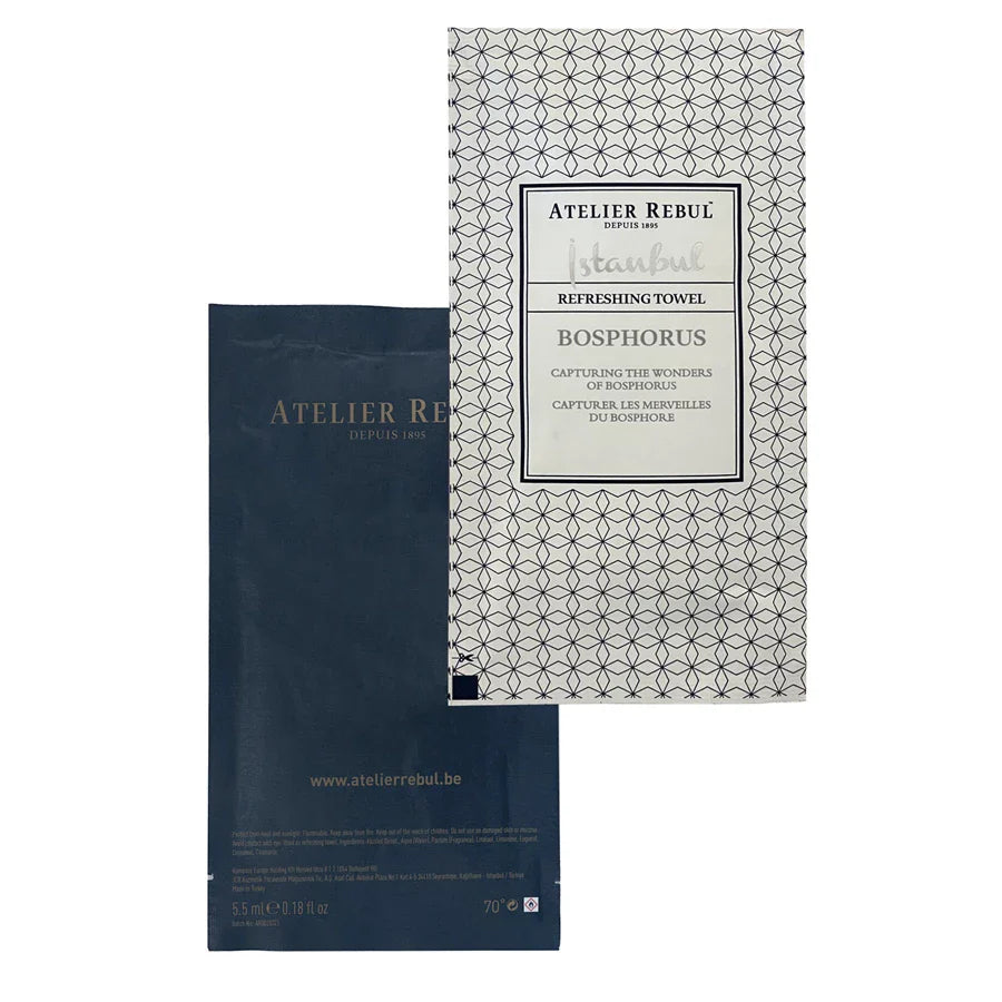 ISTANBUL BOSPHORUS REFRESHING TOWEL DOUBLE-SIDED (100 Pieces)